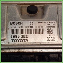 Centralina Motore Iniezione ECU BOSCH 0261208702 TOYOTA AYGO 1a Serie 1.0 12V 50kw 896610H023 2005 2014