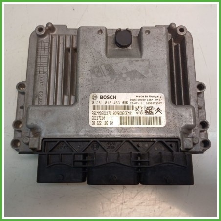 Centralina Motore Iniezione ECU BOSCH 0281018463 CITROEN C3 PICASSO 1.6 68kw 1609590280 2009 2018