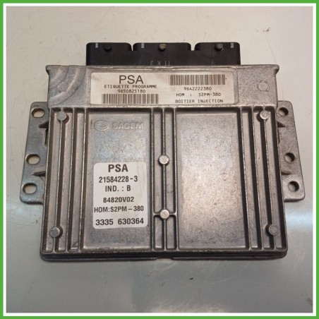 Centralina Motore Iniezione ECU SAGEM 21584228-3 CITROEN C3 1a Serie 1.4 54kw 1939GL 2002 2005