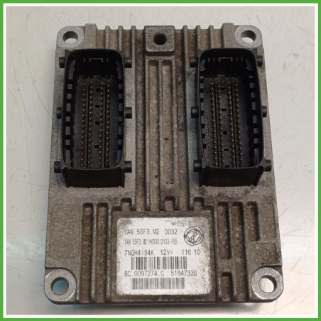 Centralina Motore Iniezione ECU MAGNETI MARELLI IAW5SF3.M2 FIAT PUNTO EVO 3J 1.4 57kw 51847330 2009 2013