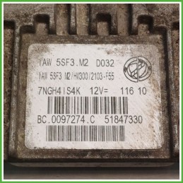 Centralina Motore Iniezione ECU MAGNETI MARELLI IAW5SF3.M2 FIAT PUNTO EVO 3J 1.4 57kw 51847330 2009 2013
