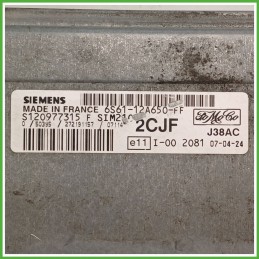 Centralina Motore Iniezione ECU SIEMENS S120977315 FORD FIESTA CBK 1.2 16V 55kw 1360194 2005 2008