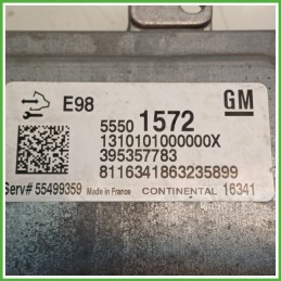 Centralina Motore Iniezione ECU CONTINENTAL A2C11390801 OPEL MOKKA X 1.6 100kw 12721352 2016