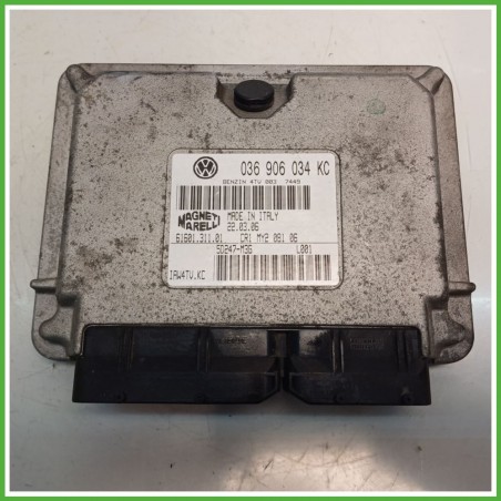 Centralina Motore Iniezione ECU MAGNETI MARELLI IAW4TV.KC SEAT IBIZA 6L 1.4 16V 55kw 036906034KC 2001 2009