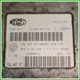 Centralina Motore Iniezione ECU MAGNETI MARELLI IAW4AF.M7 FIAT SEICENTO 1E 1.1 40kw 51819338 1998 2005