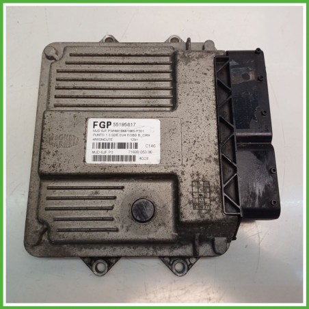 Centralina Motore Iniezione ECU MAGNETI MARELLI MJD6JF.P3 FIAT PUNTO 2U 1.3 16V MJT 51kw 55195817 2003 2007