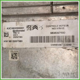 Centralina Motore Iniezione ECU CONTINENTAL A3C060050001 OPEL CORSA P2JO 1667995080 2019
