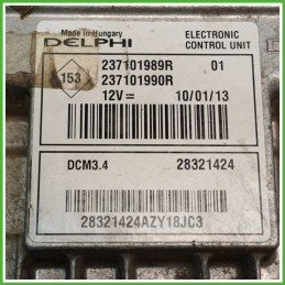Centralina Motore Iniezione ECU DELPHI 28321424 RENAULT KANGOO FURGONE 1.5 dCi 66kw 237101990R 2013 2019
