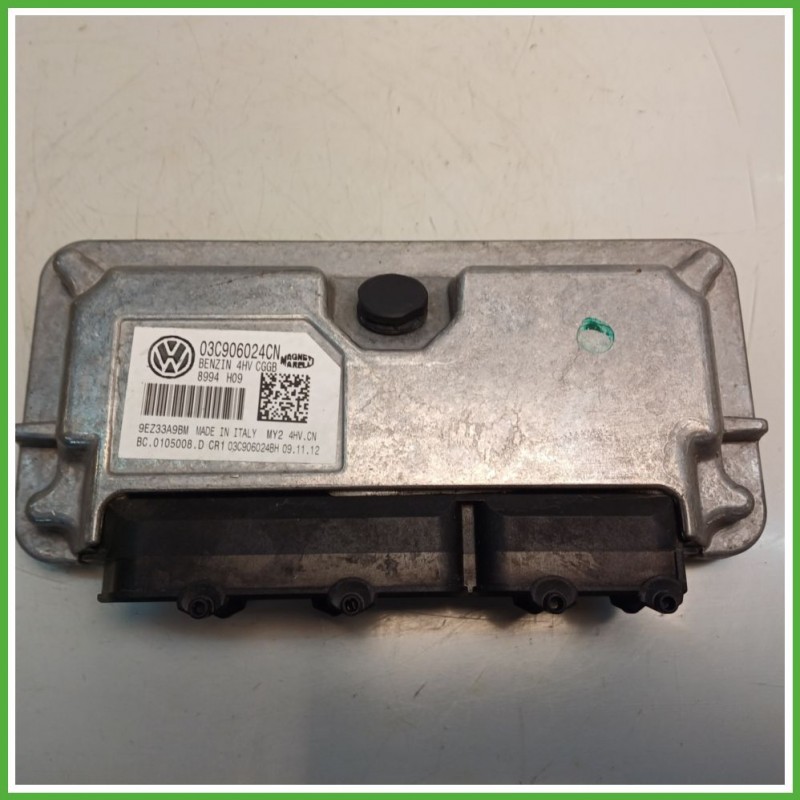 Centralina Motore Iniezione ECU MAGNETI MARELLI 4HV.CN VOLKSWAGEN POLO 6R 1.4 63kw 03C9906024CN 2009 2012