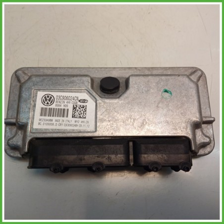 Centralina Motore Iniezione ECU MAGNETI MARELLI 4HV.CN VOLKSWAGEN POLO 6R 1.4 63kw 03C9906024CN 2009 2012