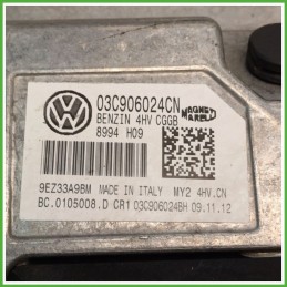 Centralina Motore Iniezione ECU MAGNETI MARELLI 4HV.CN VOLKSWAGEN POLO 6R 1.4 63kw 03C9906024CN 2009 2012