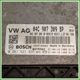 Centralina Motore Iniezione ECU BOSCH 0261S21435 SKODA FABIA NJ 1.0 Twin Spark 70kw 04C906026AH 2018 2021