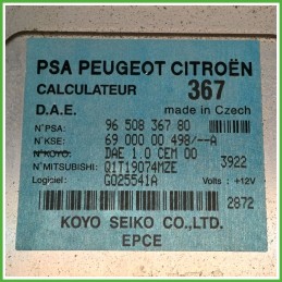 Centralina Sterzo KOYO 69000000498/A CITROEN C3 1a Serie 1.4 400687 2002 2005