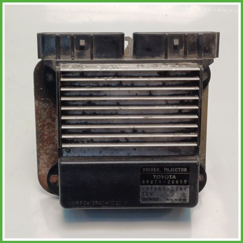 Centralina Motore Iniezione ECU DENSO 131000-1261 TOYOTA COROLLA VERSO 2.0 16V 85kw 8987120050 2004 2009