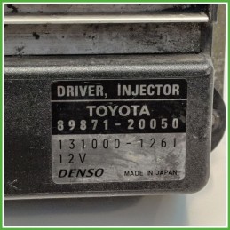 Centralina Motore Iniezione ECU DENSO 131000-1261 TOYOTA COROLLA VERSO 2.0 16V 85kw 8987120050 2004 2009