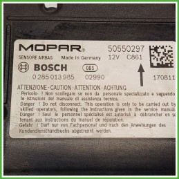 Centralina Airbag BOSCH 0285013985 ALFA ROMEO GIULIA 6S 2.2 Turbo 51943477 2016 2019