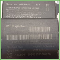 Centralina Airbag CONTINENTAL A2C92611602 FIAT 500L LIVING 73 1.3 MJT 51968381 2013 2015