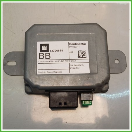 Centralina Controllo di Tensione CONTINENTAL 5WK50311 OPEL MOKKA X 1.6 13306648 2016