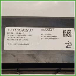 Centralina Confort Abitacolo OPEL MOKKA X 1.6 13506237 2016