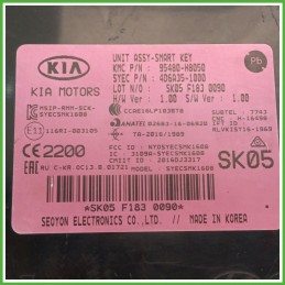 Centralina Smart Key KIA STONIC 95480H8050 2017 2020