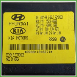 Centralina Promemoria Cinture Sicurezza HYUNDAI 4D68K1-1000 KIA STONIC 95210-H8000 2017 2020