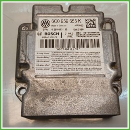 Centralina Airbag BOSCH 0285013115 SKODA FABIA NJ 1.0 Twin Spark 6C0959655K741 2018 2021