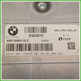 Amplificatore BMW Serie 4 Gran Coupe F36 LCI 9383970 2017 2021 LEAR AMP_HIFI_LR03_AS