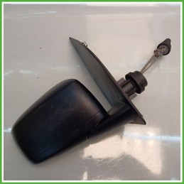 Specchio Specchietto Retrovisore Destro DX GOFFRATO FIAT PANDA 2Q 2003 2010 FICOSA FICOMIRRORS Originale Usato