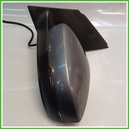 Specchio Specchietto Retrovisore Sinistro SX GRIGIO SCURO U5 D7R VOLKSWAGEN POLO 6R 2009 2012 FICOSA FICOMIRRORS Usato