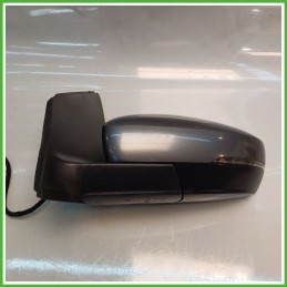 Specchio Specchietto Retrovisore Sinistro SX GRIGIO SCURO U5 D7R VOLKSWAGEN POLO 6R 2009 2012 FICOSA FICOMIRRORS Usato