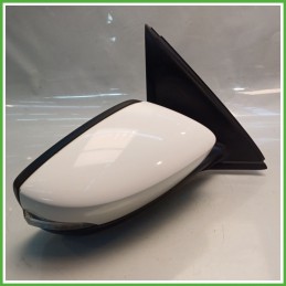 Specchio Specchietto Retrovisore Destro DX BIANCO 9P F9E SKODA FABIA NJ 2018 2021 MAGNA Originale Usato