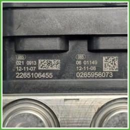 Centralina ABS Modulo Pompa BOSCH 0265956073 6R0614517BABEF VOLKSWAGEN POLO 6R Originale Usato