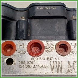 Centralina ABS Modulo Pompa BOSCH 0265956073 6R0614517BABEF VOLKSWAGEN POLO 6R Originale Usato