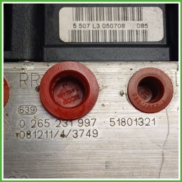 Centralina ABS Modulo Pompa BOSCH 0265800662 1608210180 PEUGEOT BIPPER Originale Usato