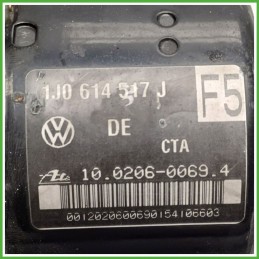 Centralina ABS Modulo Pompa ATE 10.0960-0335.3 1J0698217A VOLKSWAGEN NEW BEETLE 1C Originale Usato