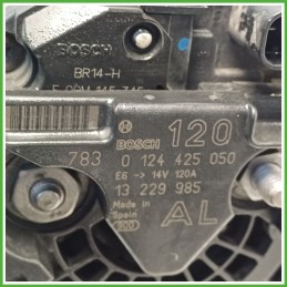 Alternatore BOSCH 0124425050 OPEL ASTRA A04 93190829