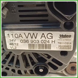 Alternatore VALEO TG11C014 VOLKSWAGEN POLO 6R 036903024H