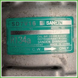 Compressore Clima AC Aria Condizionata SANDEN SD7V16 DR dr5 735040006