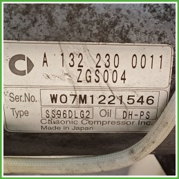 Compressore Clima AC Aria Condizionata CALSONIC SS96DLG2 SMART FORTWO A/C451 A1322300011