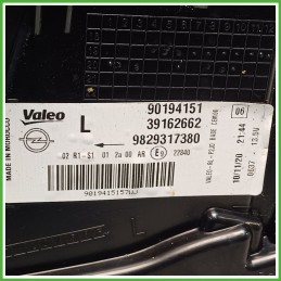 Fanale Fanalino Posteriore Sinistro SX VALEO 90194151 OPEL CORSA P2JO 9829317380 Usato