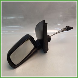 Specchio Specchietto Retrovisore Sinistro SX GOFFRATO FIAT PANDA 2Q 2003 2010 FICOSA FICOMIRRORS Originale Usato