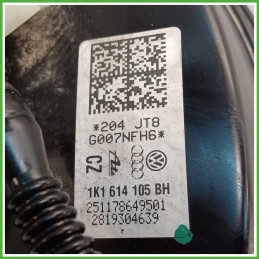Servofreno Pompa Freni Depressore ATE 251178649501 VOLKSWAGEN GOLF 5K/AJ 1.6 1K1614106AA