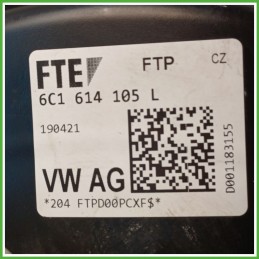 Servofreno Pompa Freni Depressore FTE FTP SKODA FABIA NJ 1.0 Twin Spark 6C1614106E