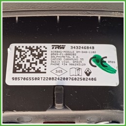 Airbag Guidatore Sinistro SX RENAULT CAPTUR 2A SERIE 985706550R 2019 ZF 34347115A