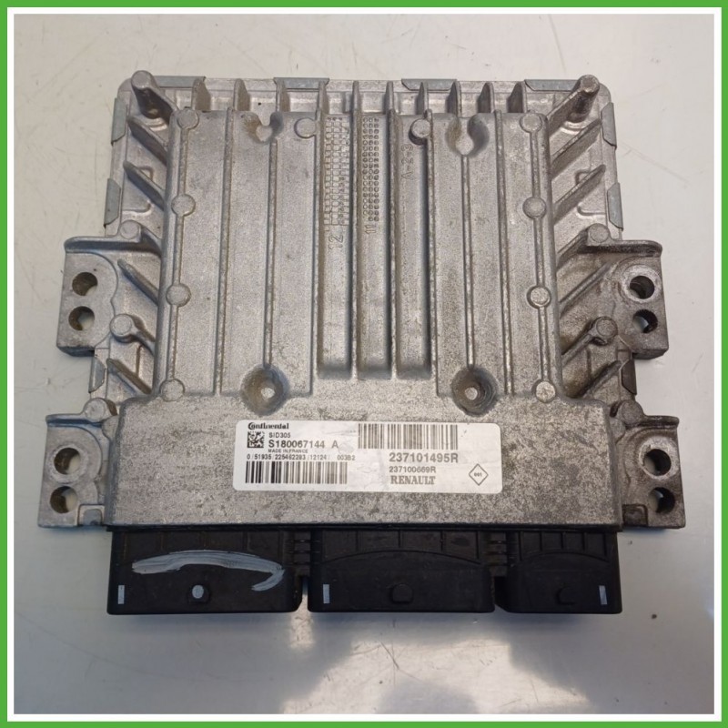 Centralina Motore Iniezione ECU CONTINENTAL S1800067144A RENAULT MEGANE 3a Serie 1.5 dCi 81kw 237101495R 2012 2014