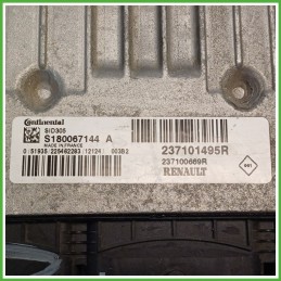 Centralina Motore Iniezione ECU CONTINENTAL S1800067144A RENAULT MEGANE 3a Serie 1.5 dCi 81kw 237101495R 2012 2014