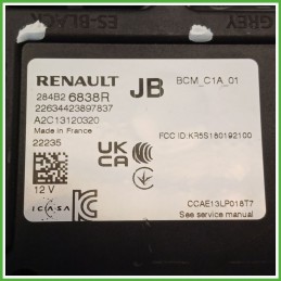Centralina BCM Control Module CONTINENTAL A2C13120320 RENAULT CAPTUR 2A SERIE 284B26838R 2019