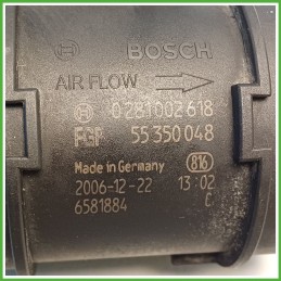 Debimetro Misuratore Massa Aria BOSCH 0281002618 OPEL ASTRA A04 1.7 16V 93178243 2004 2011