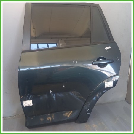 Porta Portiera Sportello Posteriore Sinistra SX GRIGIO SCURO TOYOTA RAV 4 3a Serie SUV 2006 2010 Originale Usato