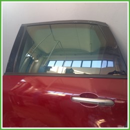 Porta Portiera Sportello Posteriore Sinistra SX BICOLORE ROSSO/BIANCO FIAT 500L 73 Monovolume 2012 2018 Originale Usato